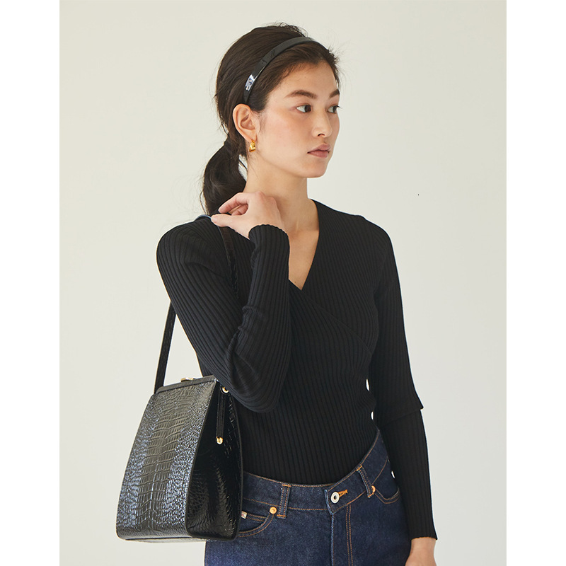 

women 2021 bag fashion korean women's urbanic30 minority clip leather commuter shoulder