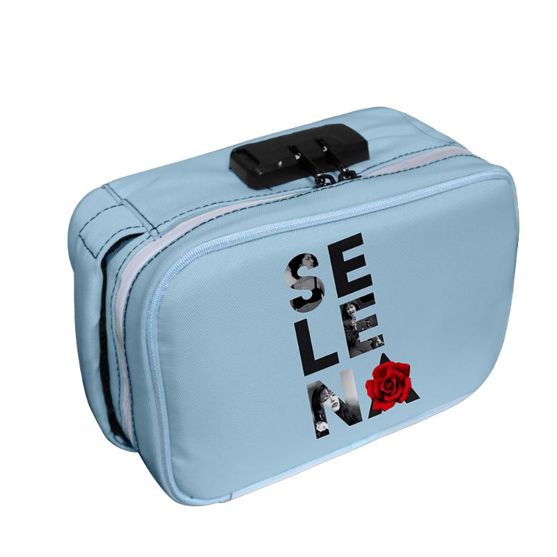 

Cosmetic Bags & Cases Selena Quintanilla Sakura 3D Printing Deodorant Tobacco Bag Storage, Beige