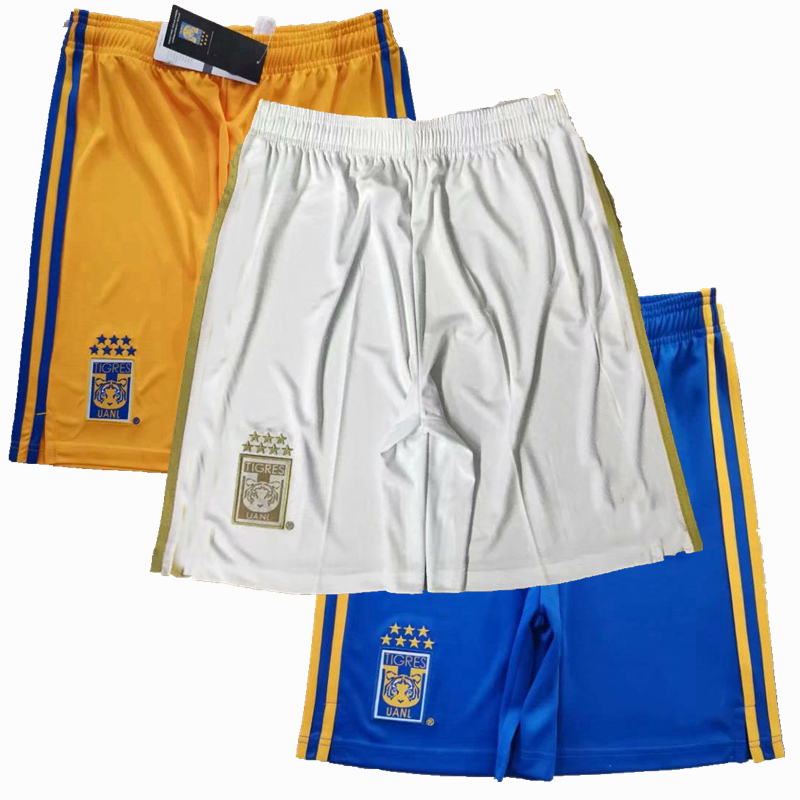 

2020 2021 Tigres UANL Soccer Shorts home away 3rd GIGNAC football Sports shorts pants S-2XL, 3rd 20/21