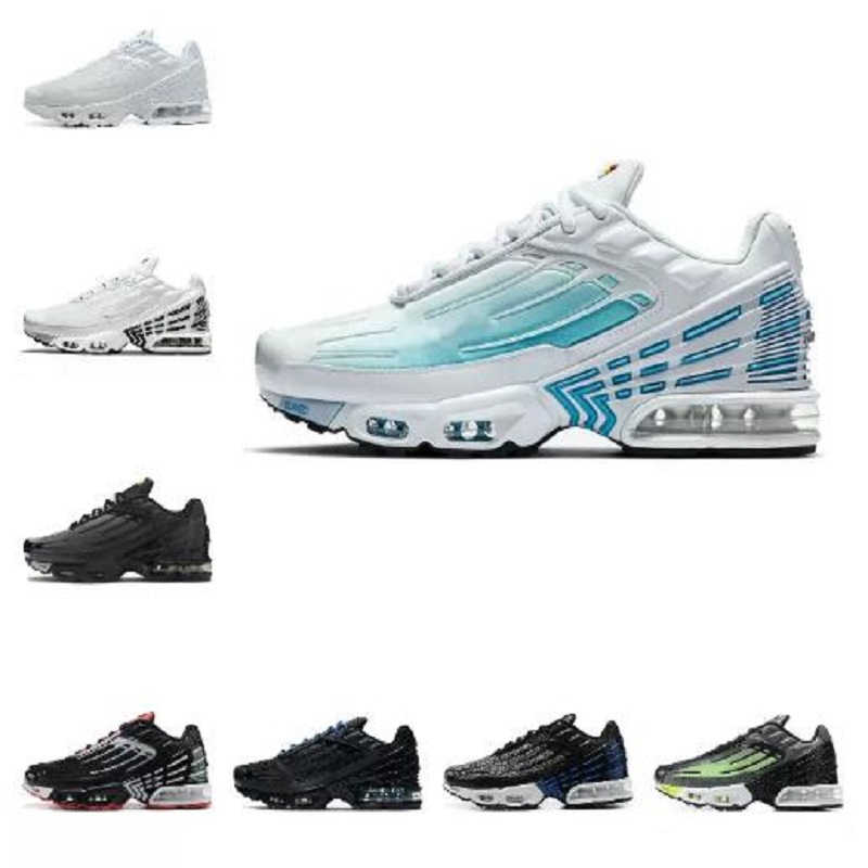 

Top Quality Tn Plus 3 Tuned III Men Sports Shoes Laser Blue Requin White Purple Nebula Obsidian Hyper Violet Deep Parachute Ghost Green Triple Black Trainer Sneakers, # 8