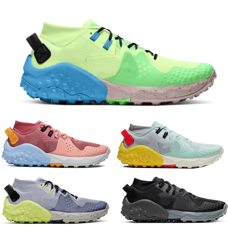 

Wildhorse 6 Running Shoes For Men Women Utility Run Trail Designer Sneakers Barely Volt Canyon Pink Ghost Limelight Mint Foam Noir Comfortable Trainers