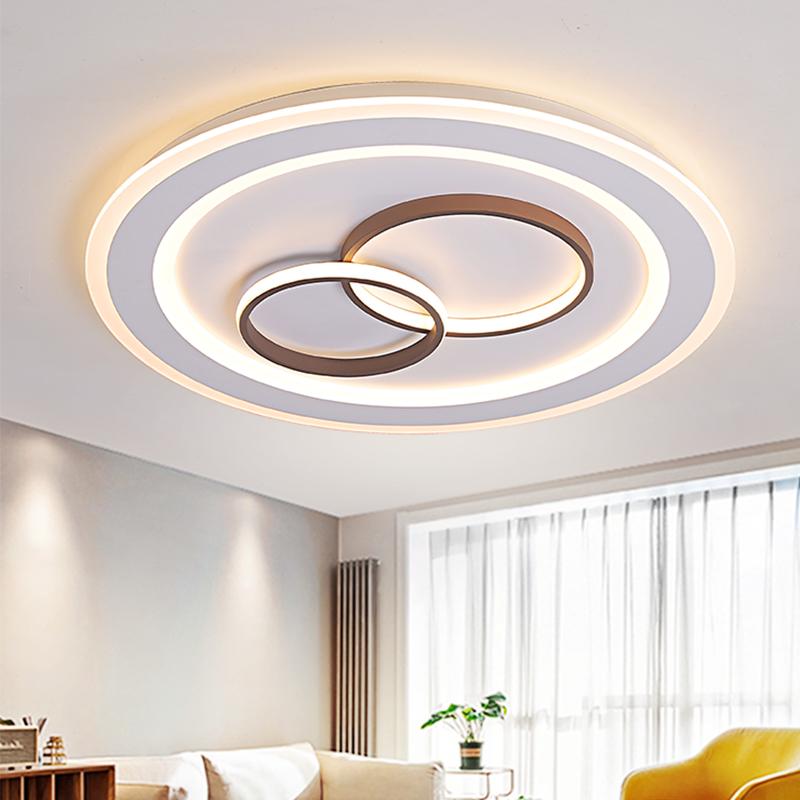 

Ceiling Lights Ultra-thin LED Bedroom Light 110V-220V Nordic Acrylic Dimmable Round Study Room Living Simple Modern Lamp
