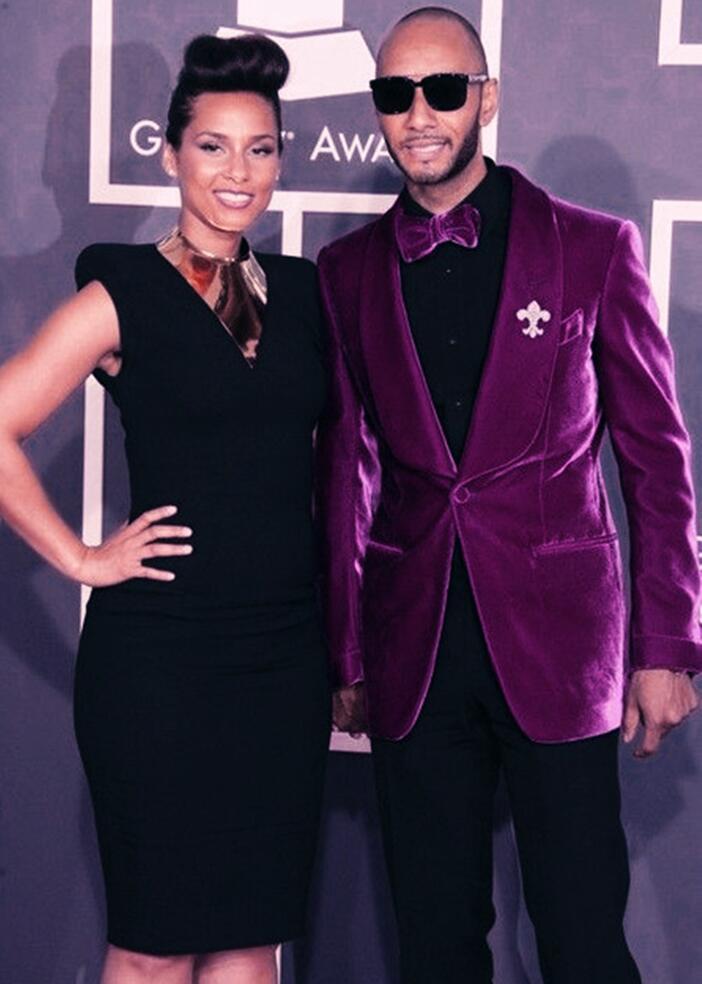 

Men's Suits & Blazers Latest Coat Pant Designs Purple Velvet Prom Men Suit Slim Fit Tuxedo 2 Pieces (Jacket+Pants) Custom Made Groom Casual, Beige