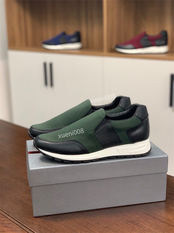 

Casual Shoes Men Women Canvas Calfskin Sneakers White Technical Knit Retro Patchwork Trainers Platform High Quality xg210703, Choose the color