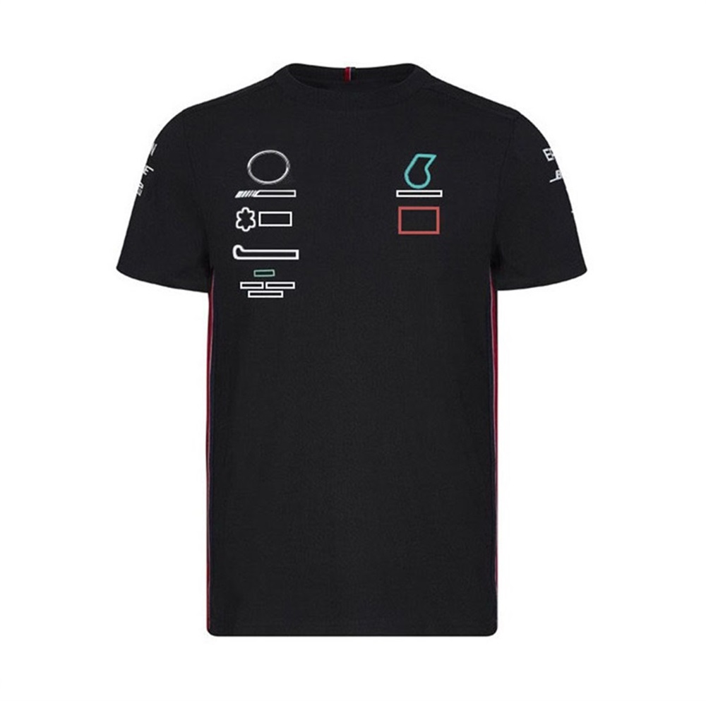 

F1 fans racing suit season team joint short-sleeved quick-drying T-shirt car logo overalls customized