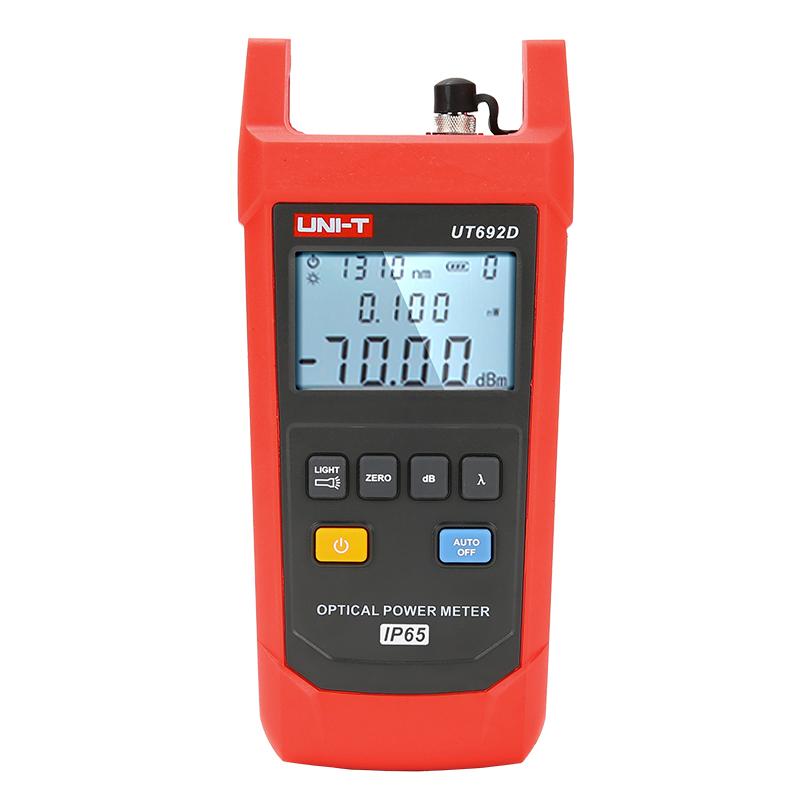 

Multimeters UNI-T UT692D/UT692G Handheld Optical Power Meter Measurement Range -70 To 10dBm/-50 26dBm IP65 Professional Tester
