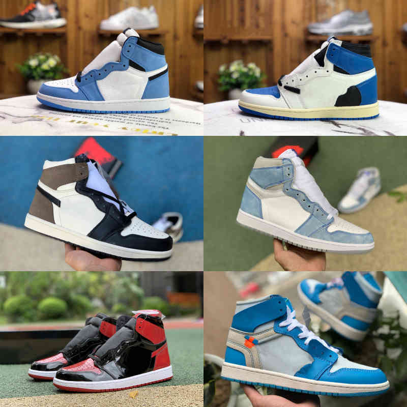 

Top Quality University Blue 1 1s Basketball Shoes Mens Women Fragment low Laser Orange Seafoam Court Purple Pollen Lakers Cuctus Jack Trainer Sneakers, T001