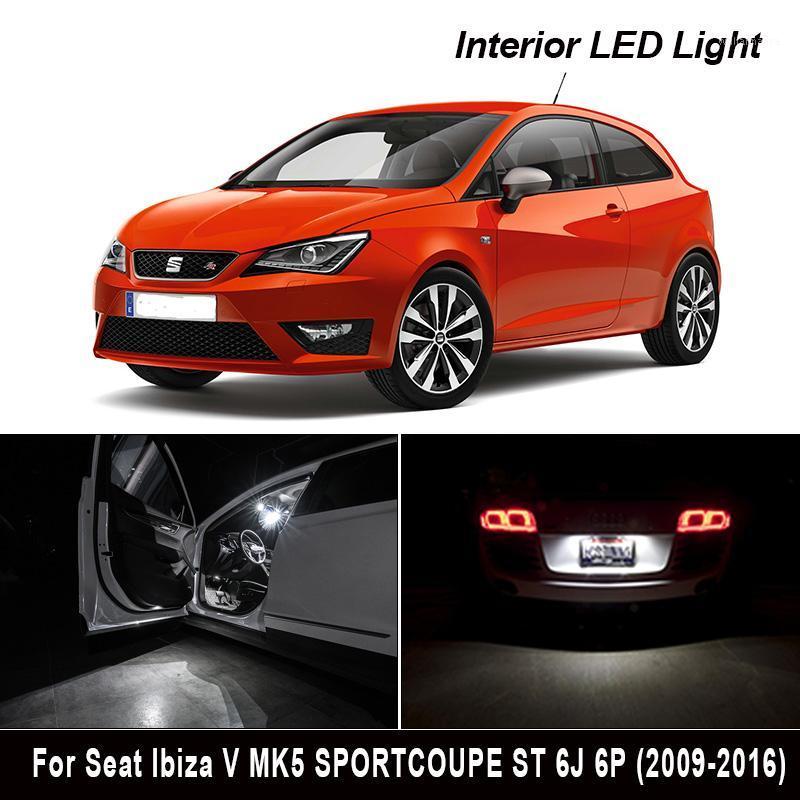 

Emergency Lights 9Pcs LED License Plate Lamp + Interior Dome Bulb Kit For Seat Ibiza V 5 SPORTCOUPE ST 6J 6P (2009-2022)