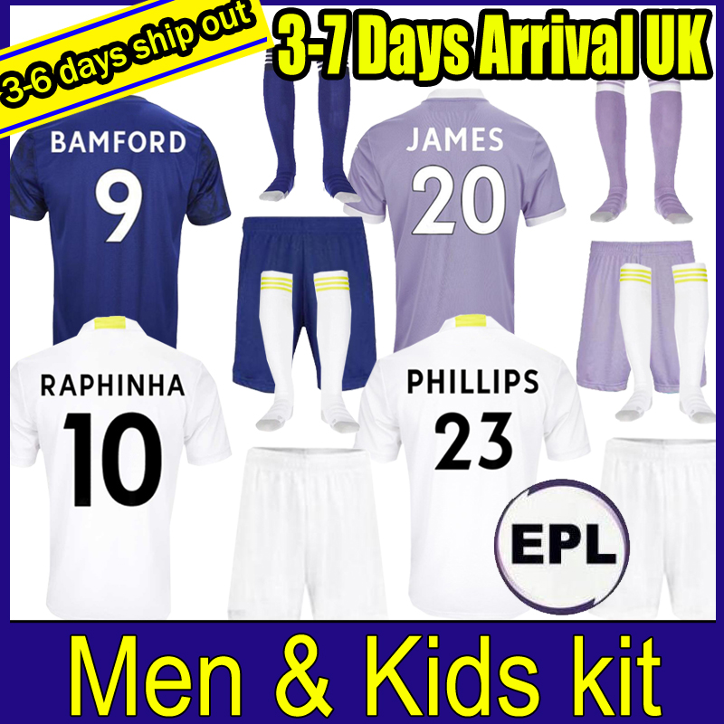 

21 22 leeds third soccer jerseys Fans version 2021 2022 FIRPO JAMES HARRISON HERNANDEZ COSTA BAMFORD PHILLIPS RAPHINHA Men kids + SOCKS Full kits football shirt united, Kids + sokcs
