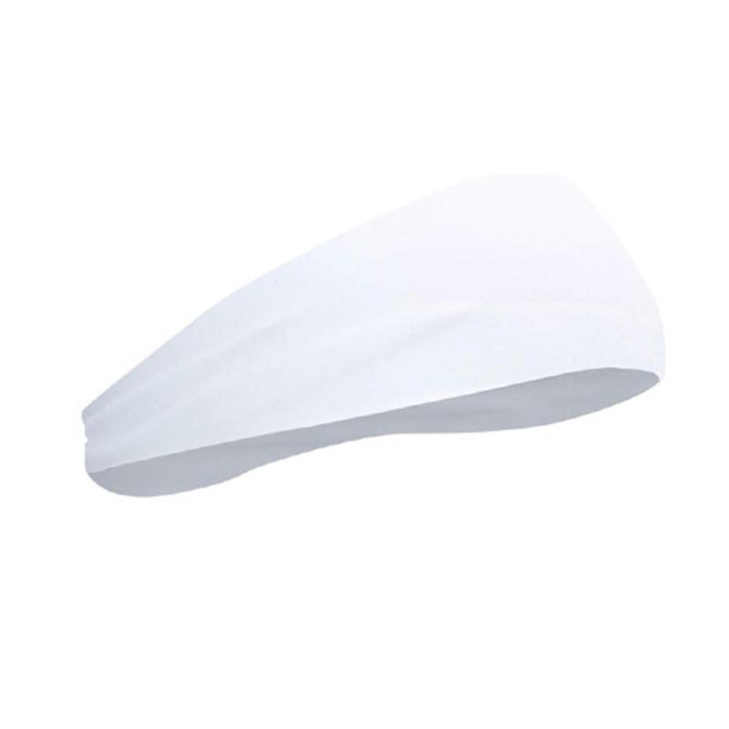 

Women Men Football Running Workout Tennis Sports Safety Sweat Headband Yoga Wicking Cycling Accessory Basketball High Elastic, Blue