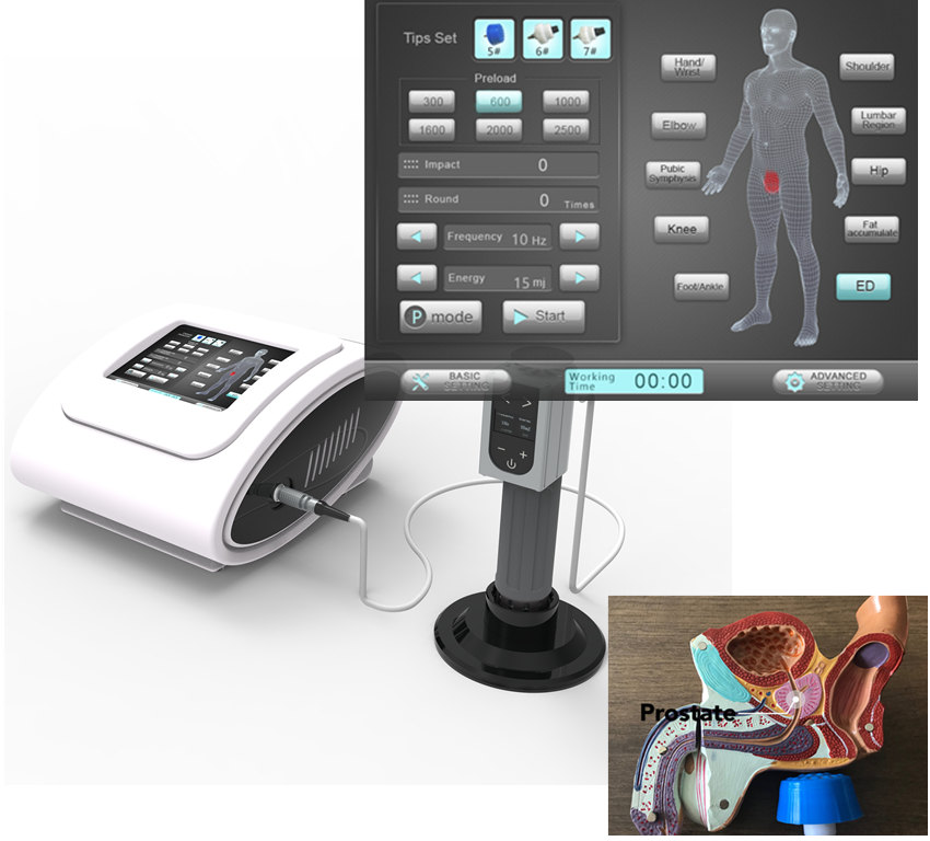 

Body pain relief ED treatment shock wave digital massage therapy machine ESWT Erectile dysfunction Shockwave physiotherapy Equipment