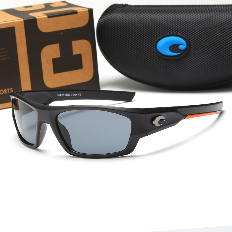 

High Quality costa Mens Sunglasses Luxury Brand Designer Womans Sun glasses 9018 UV Protection men eyeglass Gradient Metal hinge Fashion women spectacles with boxs