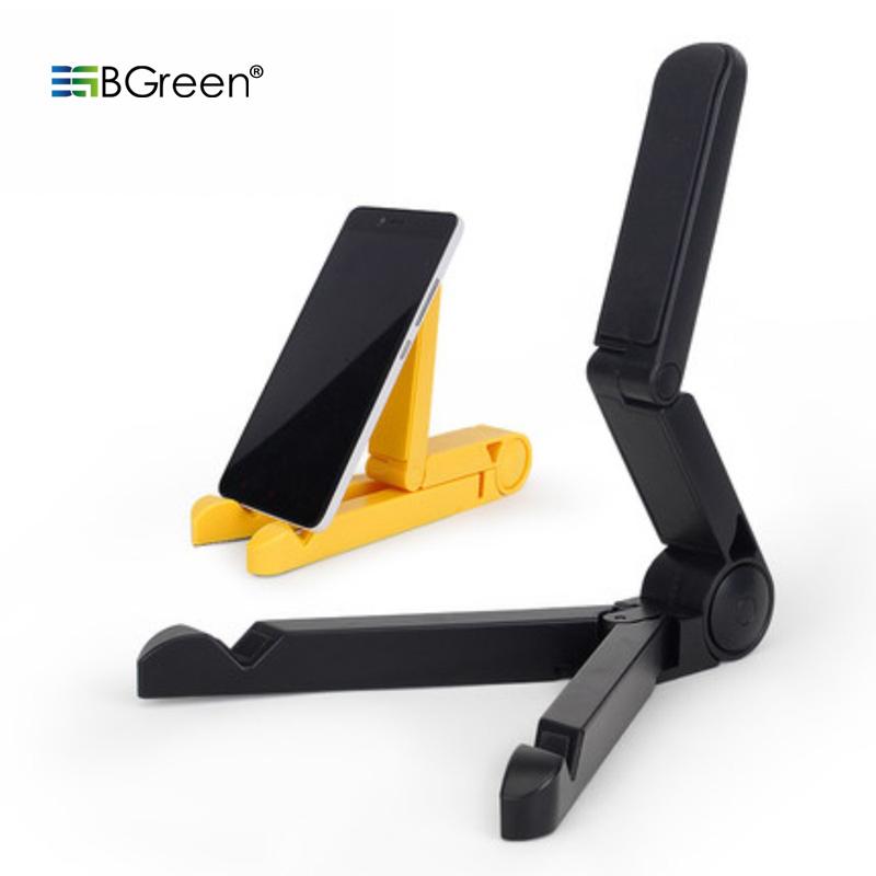 

Cell Phone Mounts & Holders BGreen Universal Folding Pulldown Foldaway Mobile Triangle Stand Holder For Smart Tablet PC