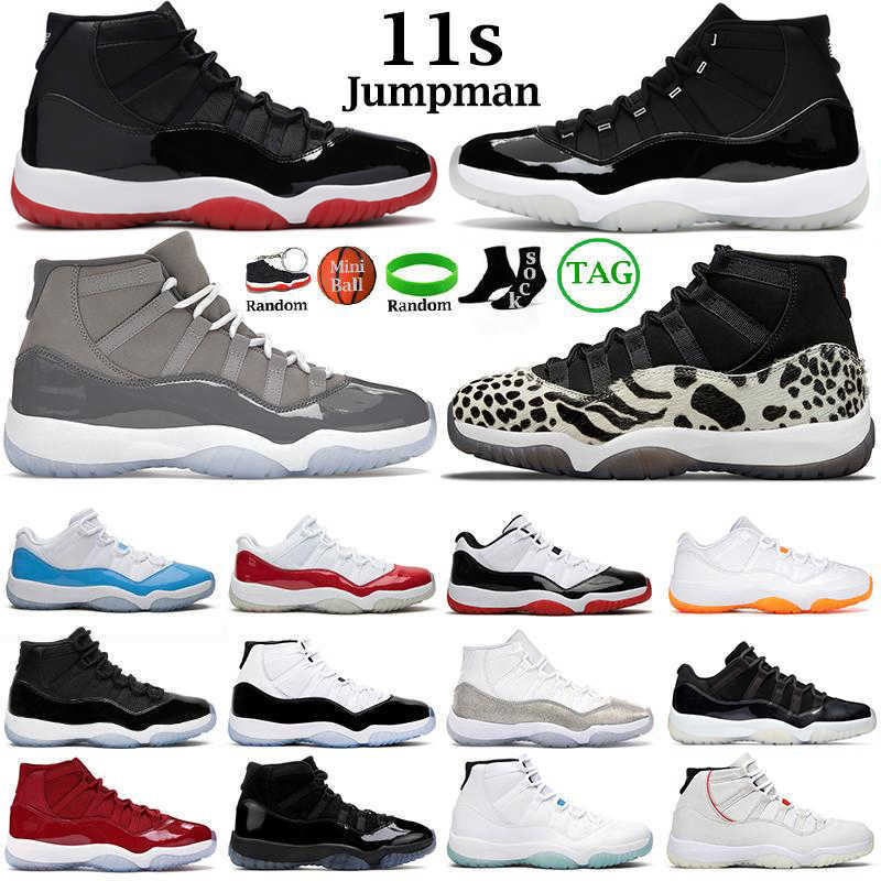 

Cool Grey men women basketball shoes 11 Animal Bred Space Jam Gamma Blue Bright Citrus mens sports shoe, Box