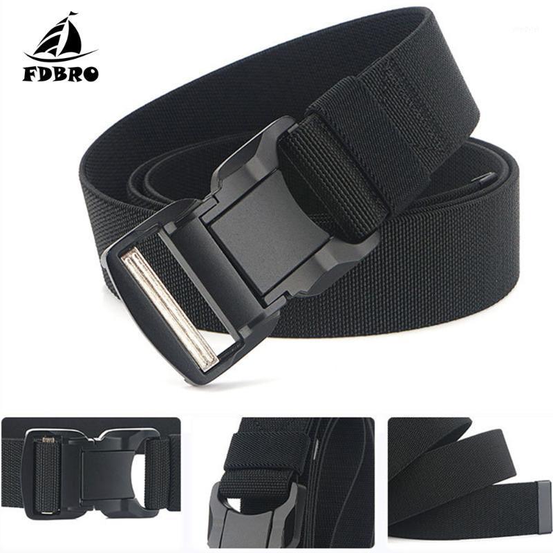

Waist Support Outdoor Tactica Aluminium Alloy Buckle Nylon Weave Belt 125cm Unisex Hiking Camping Trekking Hunting Training Waistband1, Red