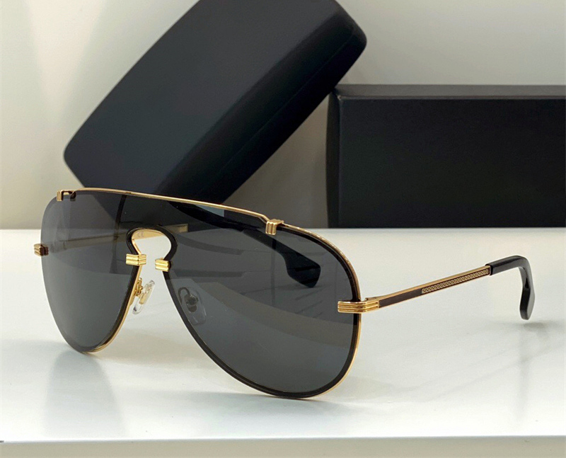 

Fashion Classic Designer 2243 Sunglasses Men metal vintage pilot shape glasses outdoor trend Avant-garde style Anti-Ultraviolet protection come with case