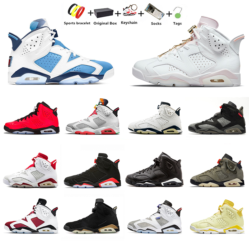 

Classics Marron 6 Floral 6s Mens Basketball Shoes Angry bull Man women Authentic sports sneakers Quai 54 Brown purple Triple UNC Black cat 40-47 Midnight Navy Oreo, Color#28