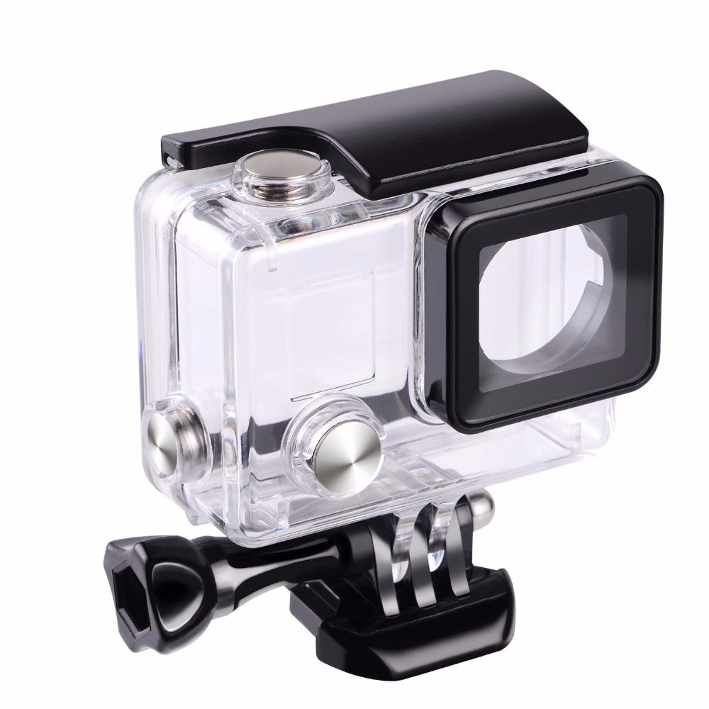 

Suptig For Gopro Waterproof Housing Case For Gopro hero 4 Hero3+Hero 3 Underwater Protective Box For Go pro Accessories