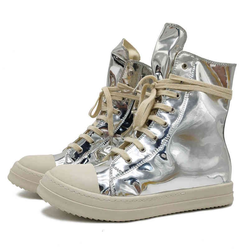 

Boots 's shoes high top milk fragrance bottom thick large leisure sports paint leather four seasons short, 1# shoe box