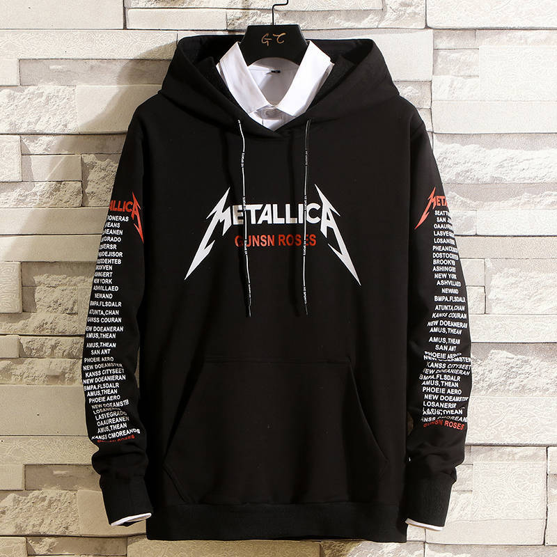 

2021 New High Street Camisola Do Hoodie Dos Homens Hip Carta Impresso Harajuku Moletom Com Capuz Streetwear Outono Inverno Casual Pulver Pre