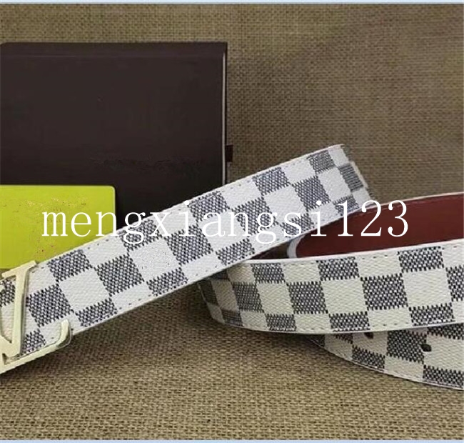 

Mens Belt Fashion Belts Men Gui Leather Black Business Women Big Gold Buckle Womens Classic Casual Ceinture With Box