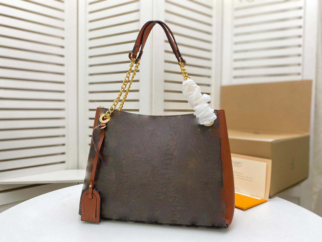 

luxurys designers bags genuine leather handbags Fashion Women Handbag Bucket Designer Ladies Shoulder Bag V43758-1