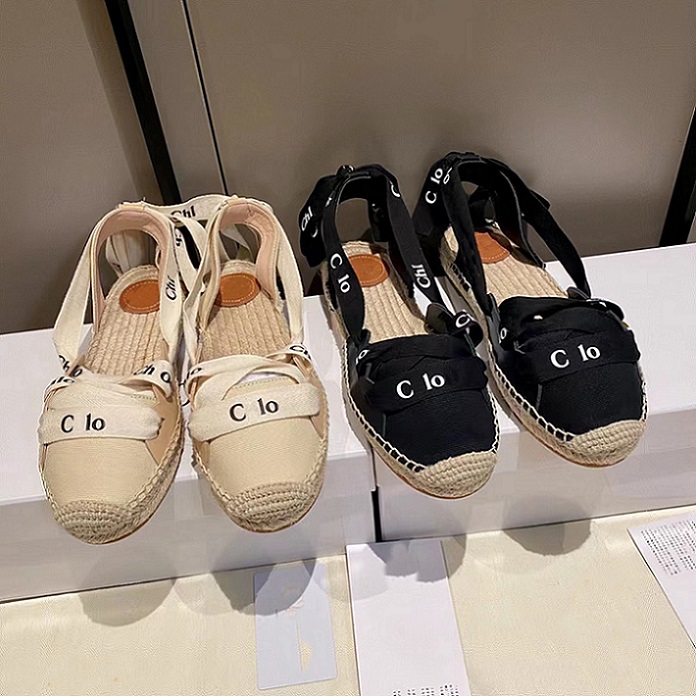 

Women Classics Loafers Espadrilles Slides Sandals Ankle Lace-up matelasse espadrille Ladies slipper Summer Sexy Slippers Outdoor flip flops, Color 1