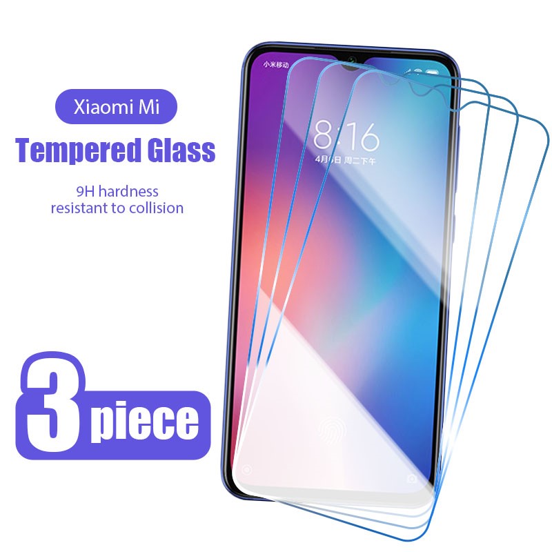 

3Pcs tempered Glass For Xiaomi Mi 9 11 Lite 5G 10T Pro Screen Protector on Xiaomi mi 10 11i 8 6 9T Pro SE Mi A3 A1 A2 lite glass