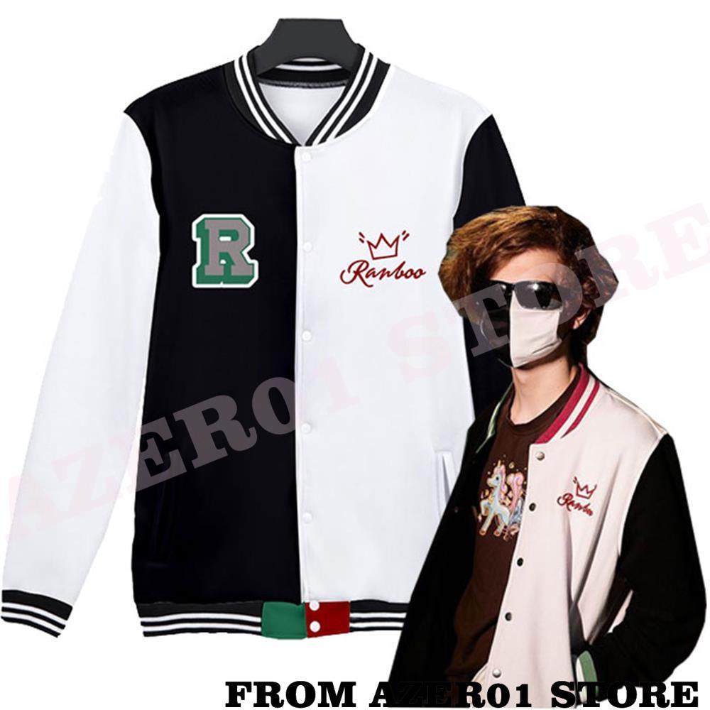 

Ranboo New Dream Team SMP 3D Print et winter Hoodi Men/Women casual Baseball Uniform Streetwear Kawaii sweatshirt, Gray