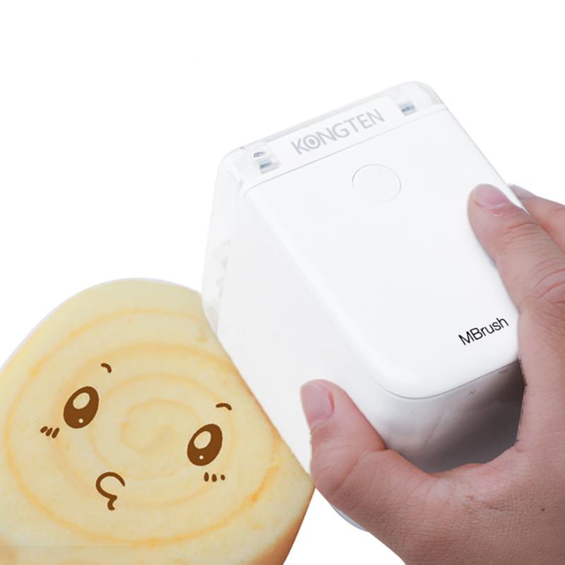 

Copiers MBrush Multifunction Printer Handheld Portable Mini Inkjet Color Barcode With Ink Cartridge APP For Custom Text