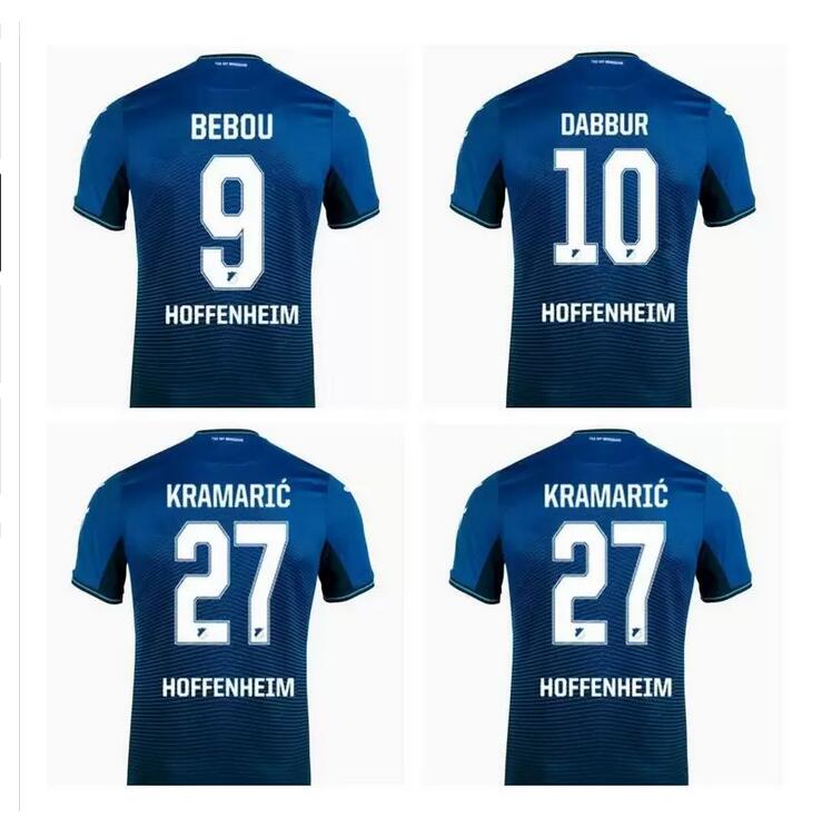 

Adult + kids kit 21 22 TSG 1899 Hoffenheim soccer jerseys boys set home blue 2021 2022 BEBOU DABBUR Kramaric child suit GRILLITSCH BAUMGARTN, Soccer kit with socks