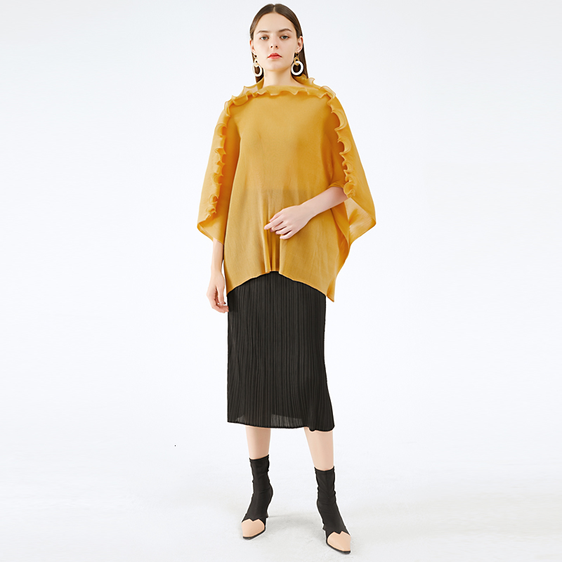 

2021 Spring Summer New Slash Neck Collar Top Bat Sleeve Irregular Oversized Shirt Plus Size Women Yellow Aesthetic Tunic T-shirt Wkht, Red