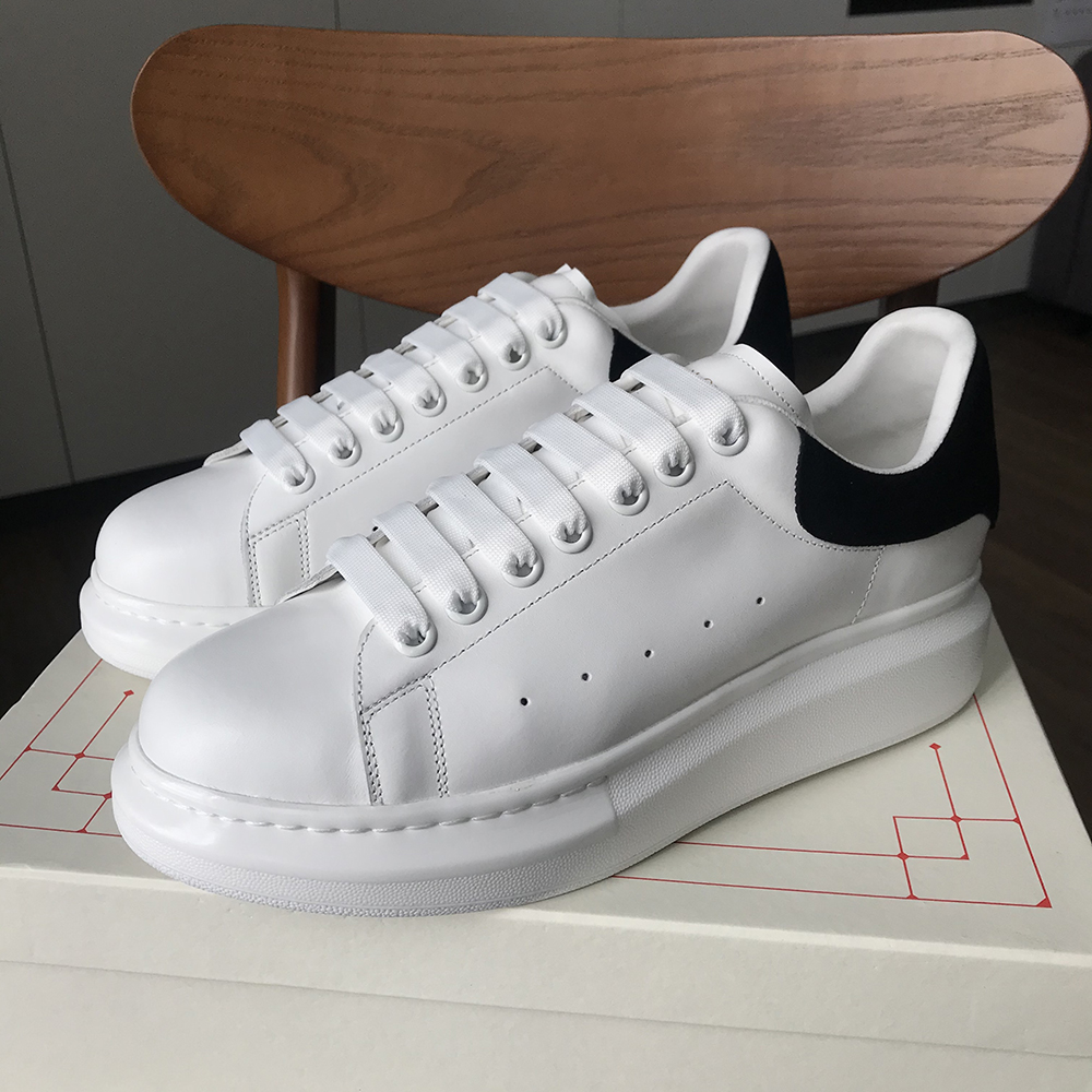 

Mcqueen Designer Shoes Sandals Velvet Black Mens Womens Chaussures Platform Casual Luxury Scarpe Schoenen Solid Party Dress, Mc#b12