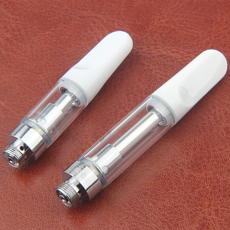 

MOQ 20Pcs Ceramic Coil Vape Cartridge Thick Oil Vapes Pen Atomizers 510 Vaporizers