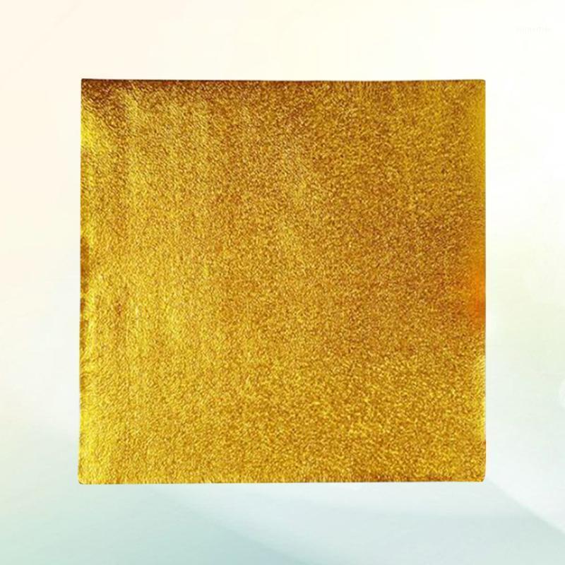 

Gift Wrap 400pcs Candy Wrapping Paper Tinfoil Gold Foil For Chocolate Package (Golden)
