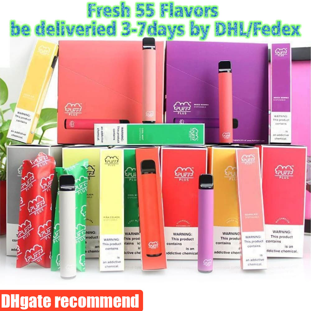 

Disposable Vape Puff Plus Puff Plus Puff Bar Plus 800puffs 3.5ml 550mah Capacity Battery Delivered During 3-7days By Dhl
