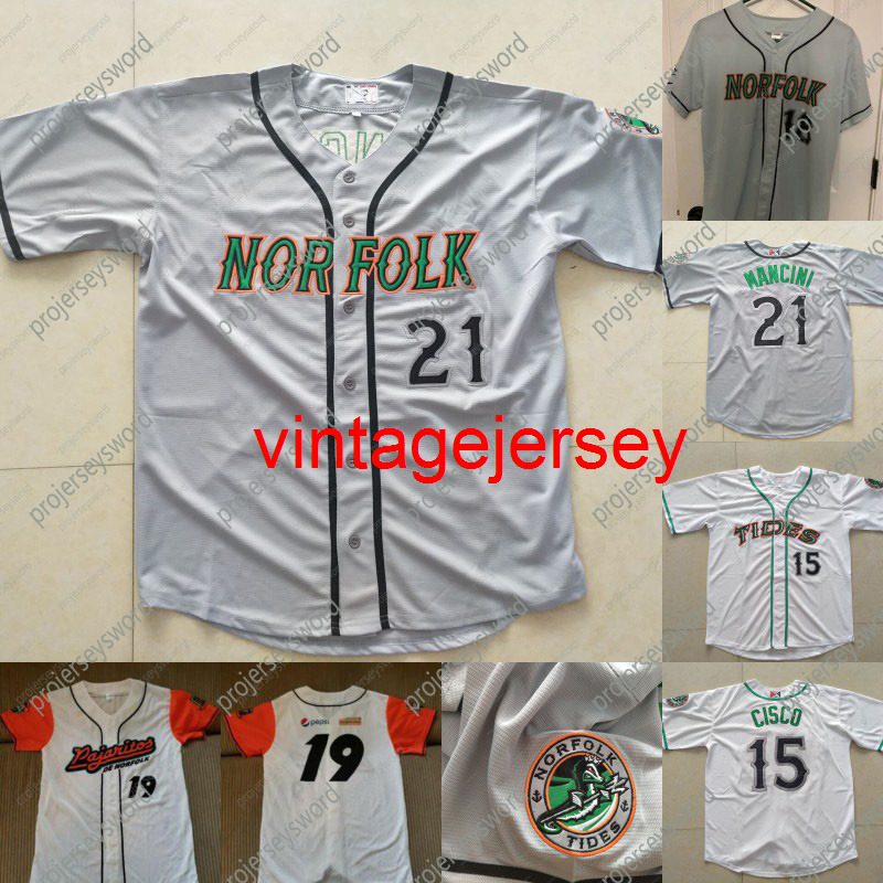 

Norfolk Tides Jersey 2019 Promotional Stadium Giveaways Ramon Sambo Gary Kendall 100% Stitched Custom Mens Womens Youth Baseball Jerseys, Womens white 1 s-xxl