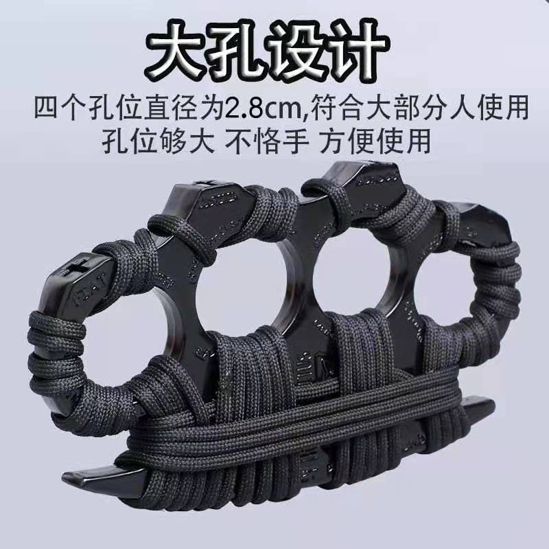 

High Hardness Hell Detective Constantine Brass Knuckle Outdoor EDC Tools Knuckles Duster Buckle Break Window Self-Defense Tool 145