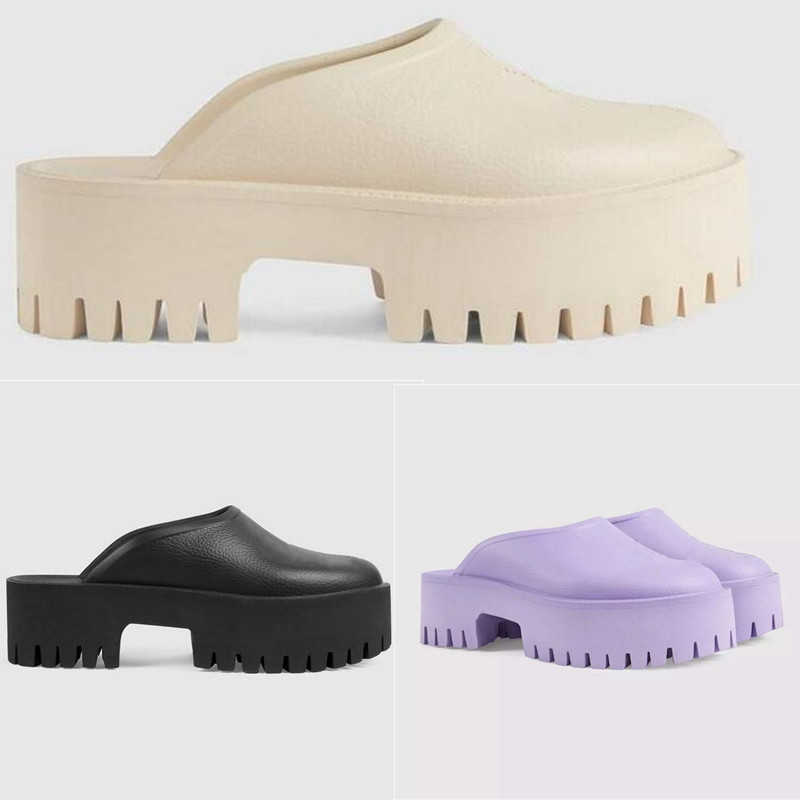 

2021 Summer G Men Women Sandals Slippers Slide Flip Flops Designer Luxury Fashion High Heels Platform Flat Shoes Rubber Candy Color Jelly, Box