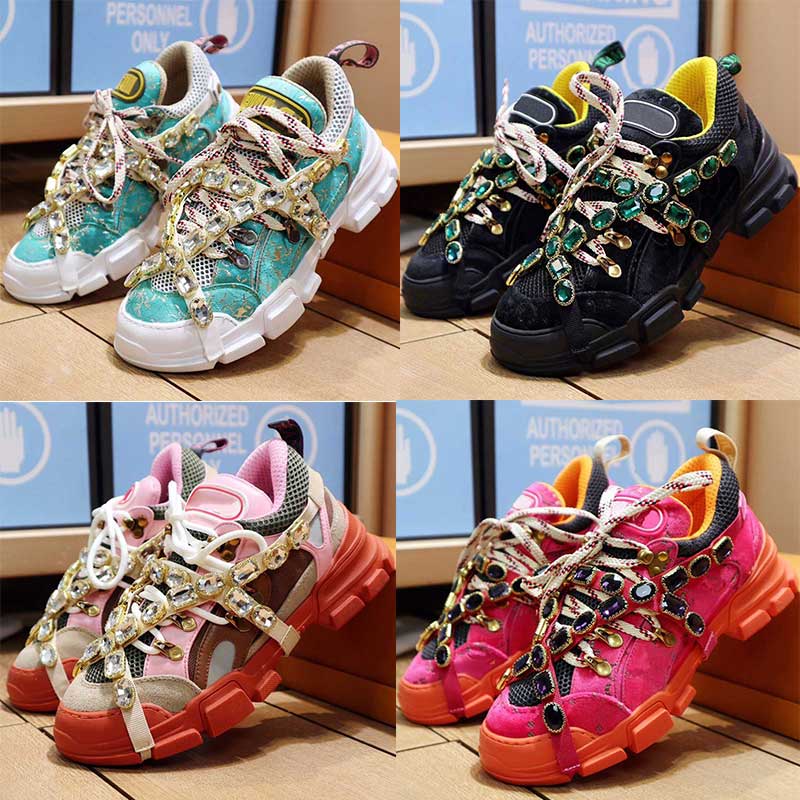 

2021 spring color casual sneakers women fashion Sneakers non-slip soles top high quality Flashtrek series sports shoes with box, Black