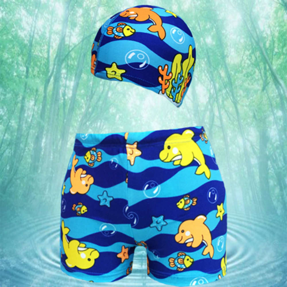 

Children's swimsuits boys' for small, middle and large children's children, Blue