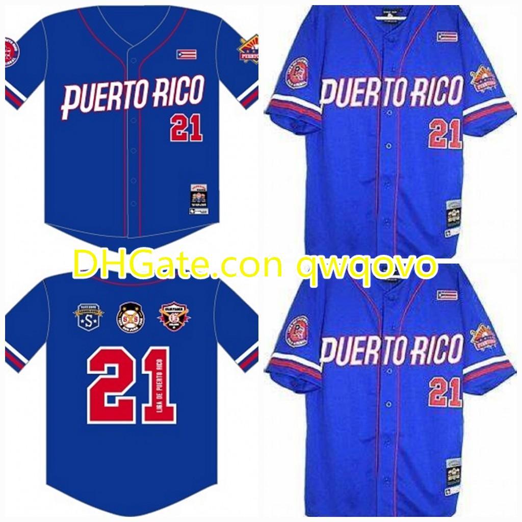 

Puerto Rico Latin Legacy S2 Custom NLBM Negro Leagues Baseball Jersey Stiched Name Stiched Number Fast Shipping, Custom any number any name
