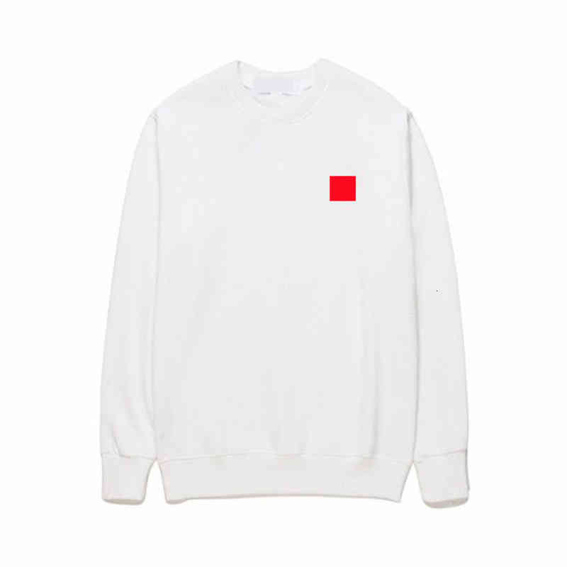 

hoodies men's & sweatshirts play commes jumpers des mens clothing garcons letter embroidery long sleeve pullover man women red i9in, Black