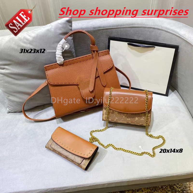 

2021Fashion high quality Lou vdeng women's bag retro luxury designer original leather messenger double shoulder zipper portable woman beauty SS, Split