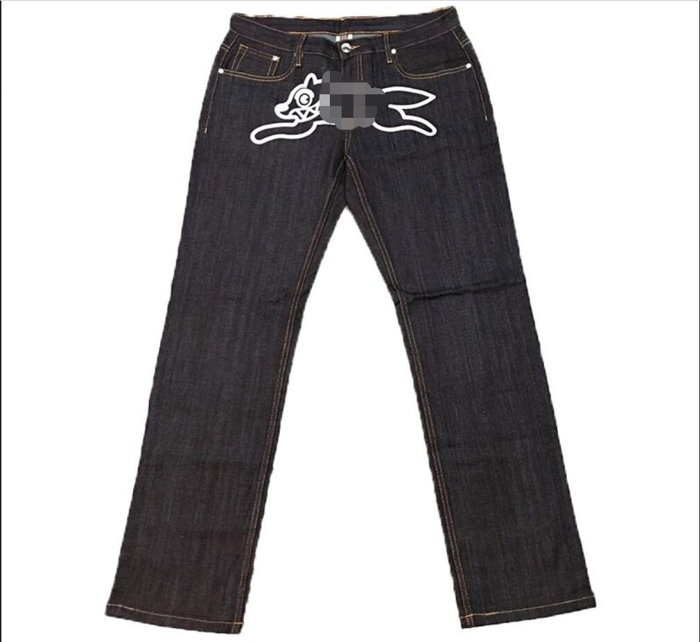 

2021 BRAND BBC ICE CREAM RUNNING DOG MEN'S WASHED JEans SIZE; 30/ 32.34.36.38/40/42, Blue