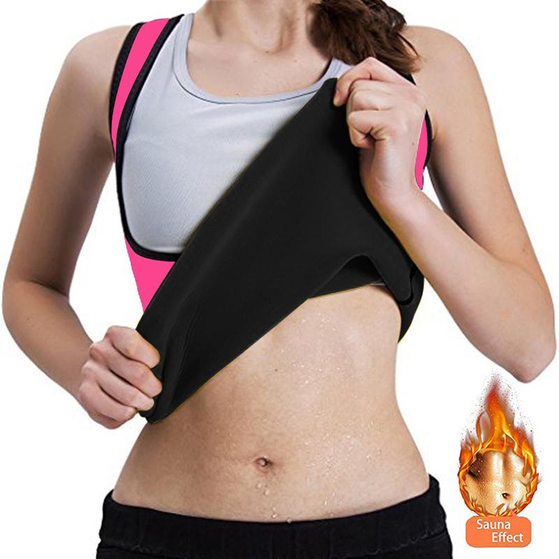

Women's Shapers Body Shaper Tummy Fat Burner Sweat Tank Top Weight Loss Workout Shapewear Neoprene Sauna Waist Corset, Purple