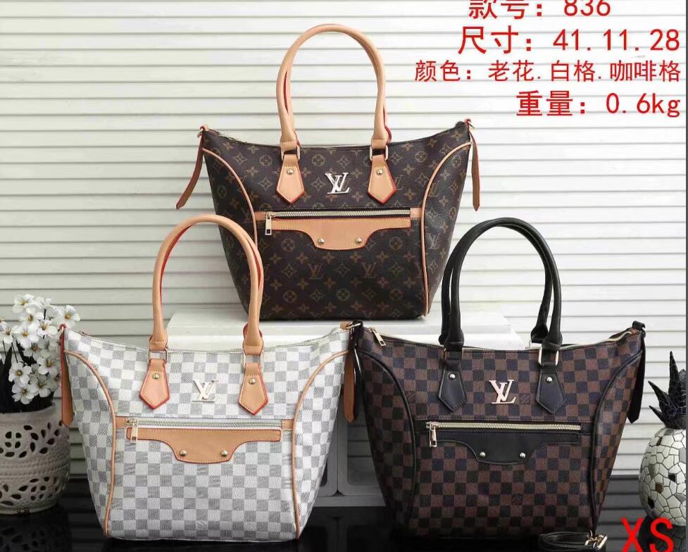 

2021 Luxurys Designer New LV LOUIS VITTON Pu bags Women Fashion Set Female Shoulder Tote Handbags K8