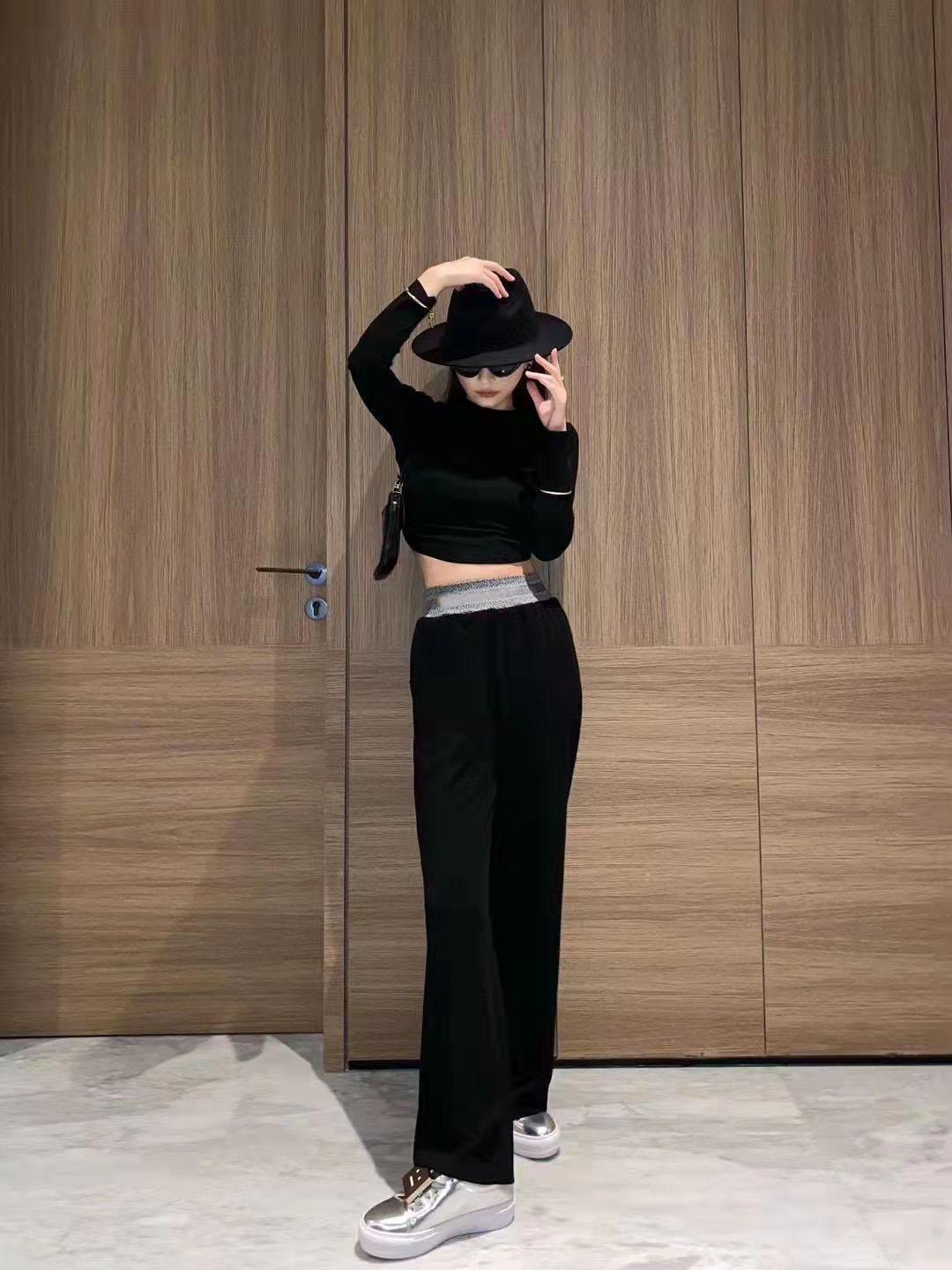 

Women' trousers Sports long pants All cotton material designer new styleNN