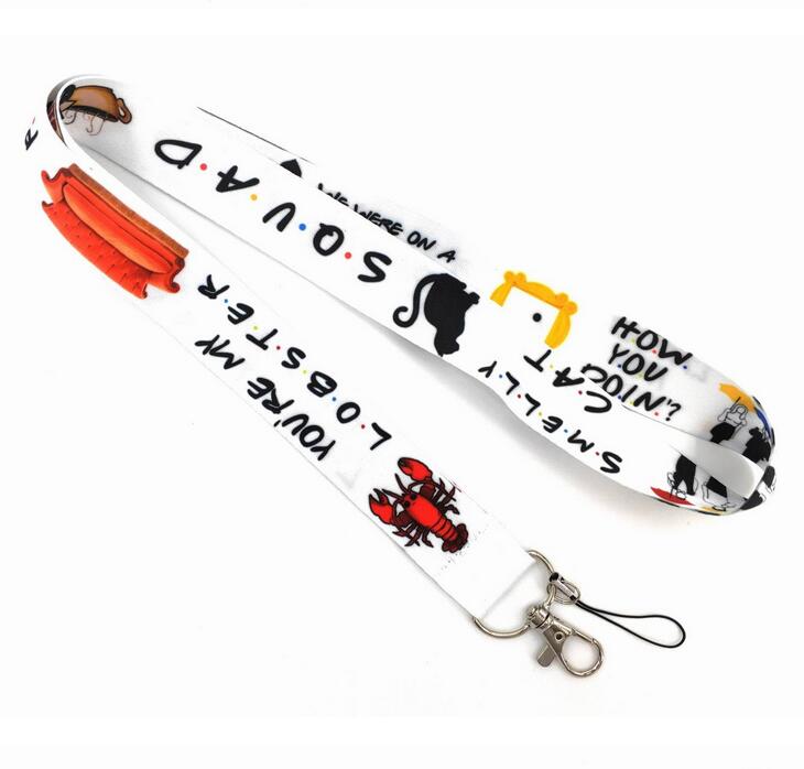 

Friends TV Show Lanyards For keychain ID Card Pass Gym Mobile Phone USB Badge Holder