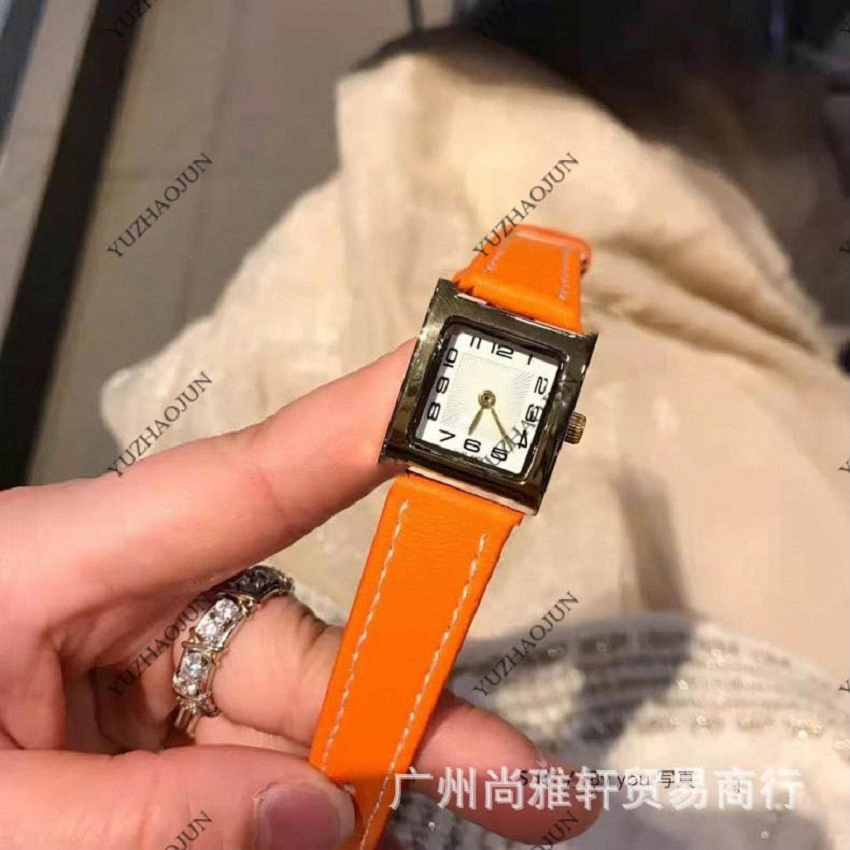 

Fashion Classic mens Womens Watches Business High Quality Standard Time Design h Quartz men women Watch Direct Sales 2021, Red